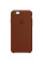 Чохол Silicone Case для iPhone 6 / 6s (Brown) OEM
