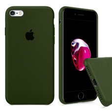 Чохол Silicone Case Full для iPhone 6 / 6s (Oliva)
