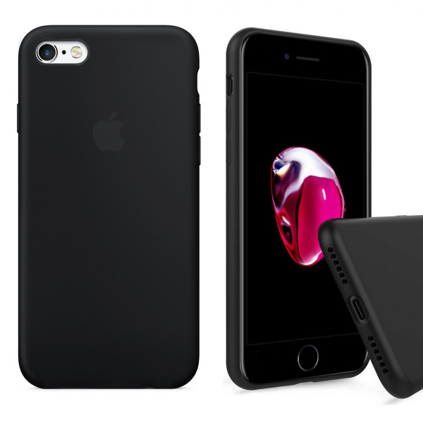 Чохол Silicone Case Full для iPhone 6 / 6s (Black)