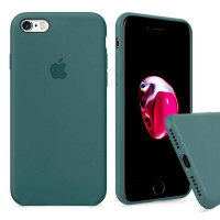 Чехол Silicone Case Full для iPhone 6 / 6s (Pine Green)