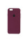 Чохол Silicone Case для iPhone 6 / 6s (Marsala) OEM