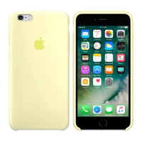 Чохол Silicone Case для iPhone 6 / 6s (Mellow Yellow) OEM