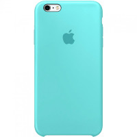 Чехол Silicone Case для iPhone 6/6s (Sea Blue) OEM