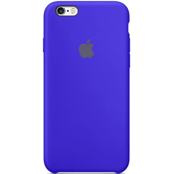 Чехол Silicone Case для iPhone 6/6s (Ultramarine) OEM