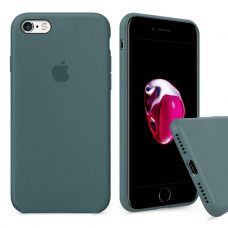 Чехол Silicone Case Full iPhone 6 Plus / 6s Plus (Pine Green)