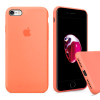 Чехол Silicone Case Full для iPhone 6 Plus / 6s Plus (Papaya)