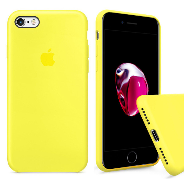 Чехол Silicone Case Full для iPhone 6 Plus / 6s Plus (Flash)