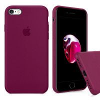 Чехол Silicone Case Full для iPhone 6 Plus / 6s Plus (Rose Red)