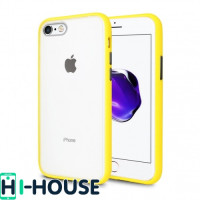 Чехол Gingle Series Case на iPhone 7 / 8 / SE (2020) (Yellow Black)