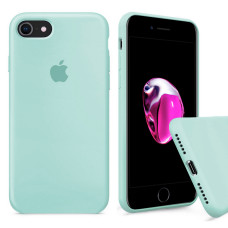 Чохол Silicone Case Full на iPhone 7/8 / SE (2020) (Mint)