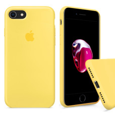 Чохол Silicone Case Full на iPhone 7/8 / SE (2020) (Yellow)