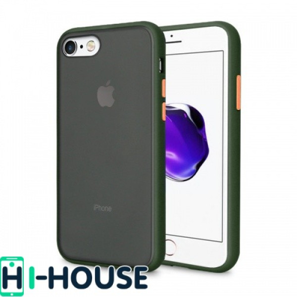 Чохол Gingle Series Case на iPhone 7/8 / SE (2020) (Green Orange)