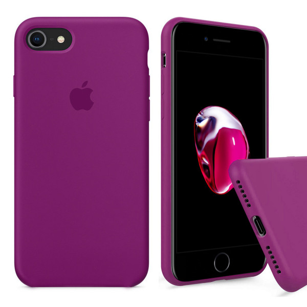 Чехол Silicone Case Full на iPhone 7 / 8 / SE (2020) (Dragon Fruit)