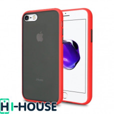 Чехол Gingle Series Case на iPhone 7 / 8 / SE (2020) (Red Black)