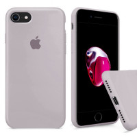 Чехол Silicone Case Full на iPhone 7 / 8 / SE (2020) (Lavender)