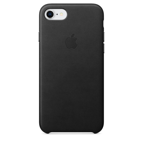 Чехол Good Leather Case на iPhone 7 / 8 / SE (2020) (Black)