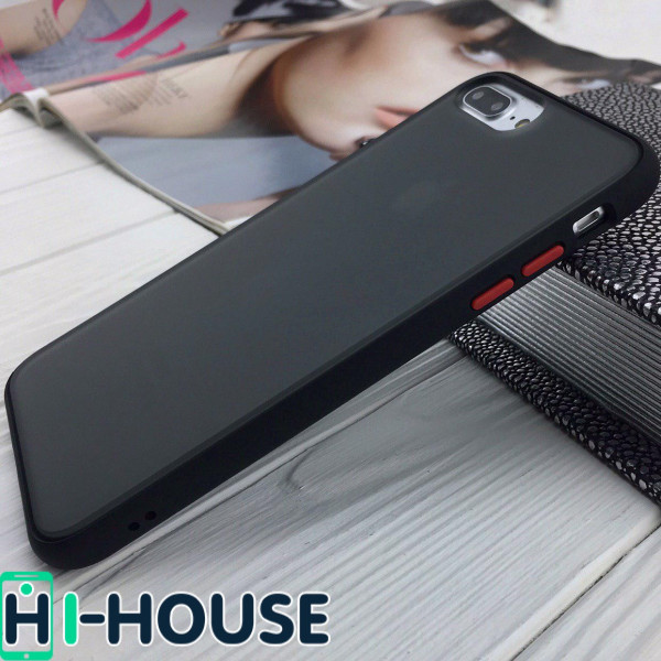 Чехол Gingle Series Case на iPhone 8 Plus/7 Plus (Black Red)
