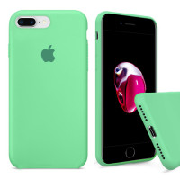 Чехол Silicone Case Full для iPhone 7 Plus / 8 Plus (Spearmint)