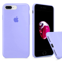 Чехол Silicone Case Full для iPhone 7 Plus / 8 Plus (Lilac Cream)
