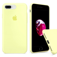 Чехол Silicone Case Full для iPhone 7 Plus / 8 Plus (Mellow Yellow)
