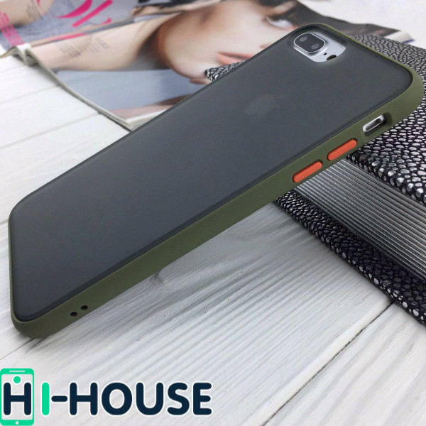 Чехол Gingle Series Case на iPhone 8 Plus/7 Plus (Green Orange)