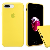 Чехол Silicone Case Full для iPhone 7 Plus / 8 Plus (Canary Yellow)
