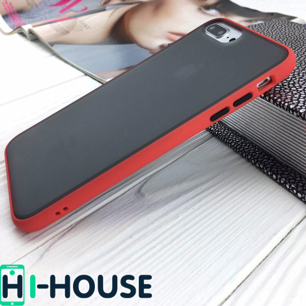 Чехол Gingle Series Case на iPhone 8 Plus/7 Plus (Red Black)