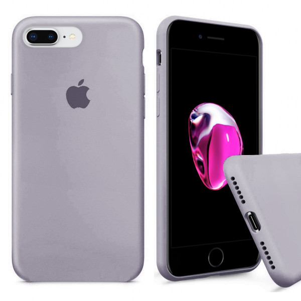 Чехол Silicone Case Full для iPhone 7 Plus / 8 Plus (Lavender)