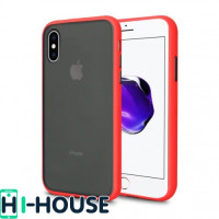 Чехол Gingle Series Case на iPhone Xr (Red Black)