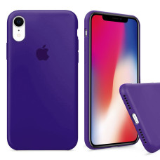 Чохол Silicone Case Full для iPhone XR (Purple)