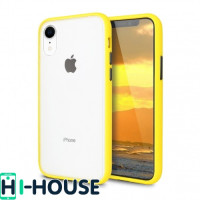 Чохол Gingle Series Case на iPhone Xr (Yellow Black)
