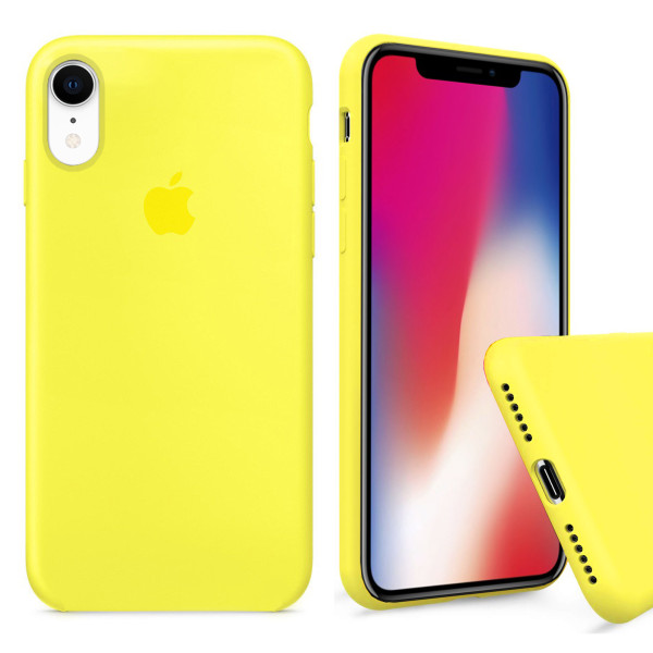Чехол Silicone Case Full для iPhone XR (Flash)