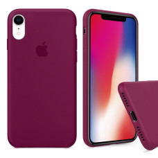 Чохол Silicone Case Full для iPhone XR (Rose Red)