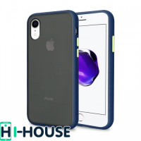 Чехол Gingle Series Case на iPhone Xr (Blue Green)
