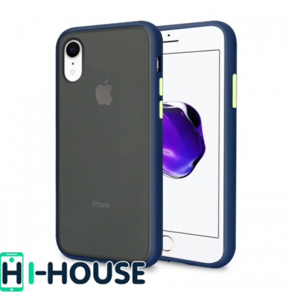 Чехол Gingle Series Case на iPhone Xr (Blue Green)