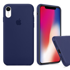 Чохол Silicone Case Full для iPhone XR (Midnight Blue)