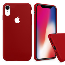 Чохол Silicone Case Full для iPhone XR (Camellia White)