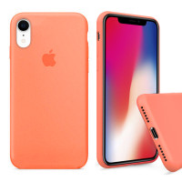 Чехол Silicone Case Full для iPhone XR (Papaya)
