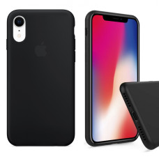 Чохол Silicone Case Full для iPhone XR (Black)