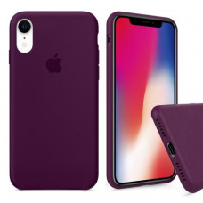 Чохол Silicone Case Full для iPhone XR (Marsala)