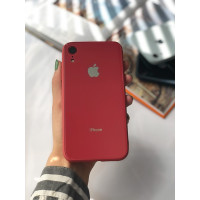 Чохол Glass Pastel color Logo для iPhone XR (Camellia)