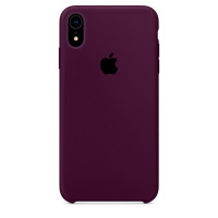 Чохол Silicone Case для iPhone XR (Marsala) OEM