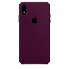 Чохол Silicone Case для iPhone XR (Marsala) OEM