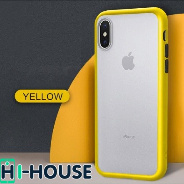 Чехол Gingle Series Case на iPhone Xs/X (Yellow Black)