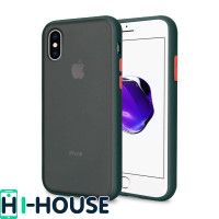 Чехол Gingle Series Case на iPhone Xs Max (Forest Green Orange)