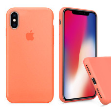 Чохол Silicone Case Full для iPhone XS Max (Papaya)