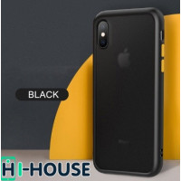 Чохол Gingle Series Case на iPhone Xs Max (Black Yellow)