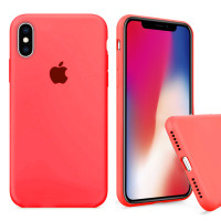 Чохол Silicone Case Full для iPhone XS Max (Electric Pink)