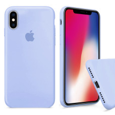 Чехол Silicone Case Full для iPhone XS Max (Sea Blue)