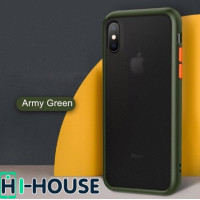 Чохол Gingle Series Case на iPhone Xs Max (Green Orange)